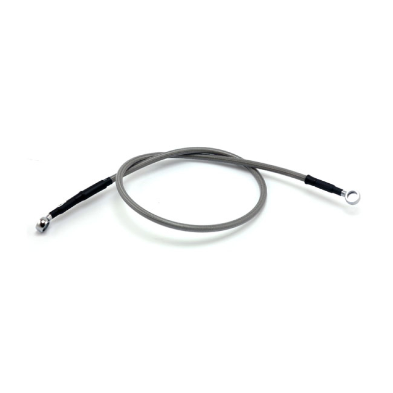 GOODRIDGE BRAKE LINE UPPER FRONT, STAINLESS CLEAR COATED STAINLESS CLE 599141