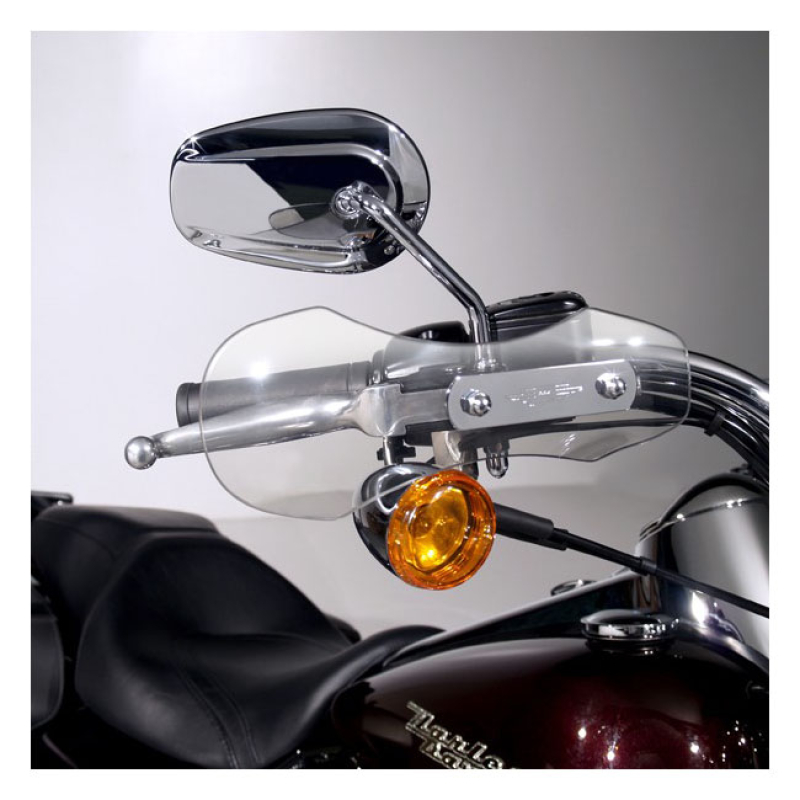 NATIONAL CYCLE, HAND DEFLECTORS. LIGHT TINTED EXTENDED SIZE.   MOUNTS 599179