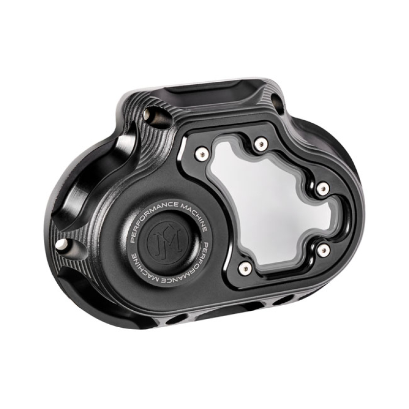 PM, TRANSMISSION END COVER VISION, CABLE CLUTCH. BLACK OPS BLACK OPS, 599350