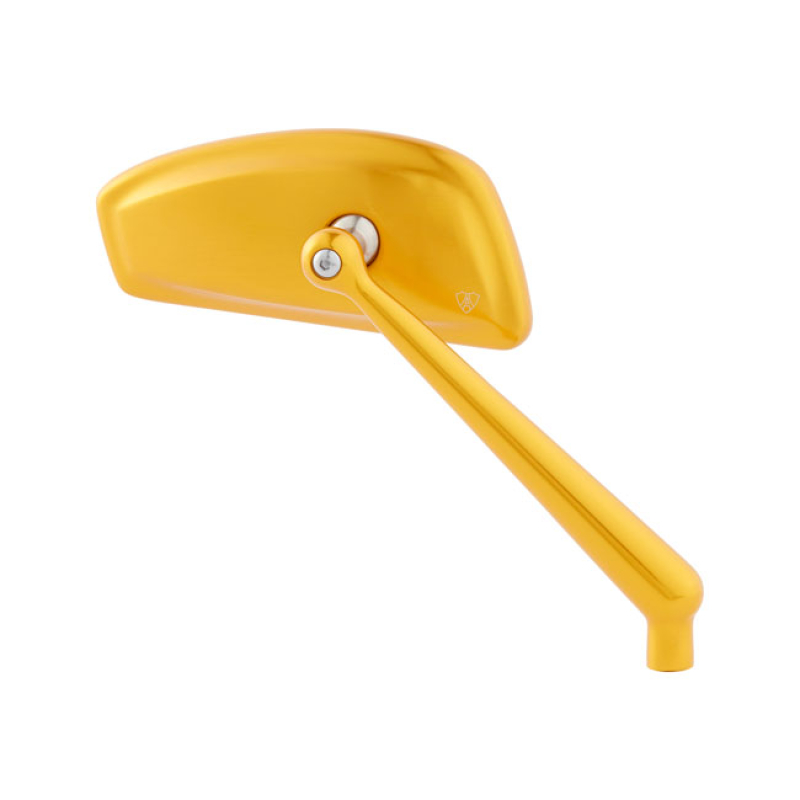 ARLEN NESS, TEARCHOP MIRROR RIGHT. GOLD GOLD ANODIZED FINISH. RIGHT SI 599403