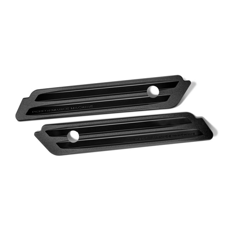 PM SADDLEBAG LATCH COVERS DRIVE, BLACK OPS 599671