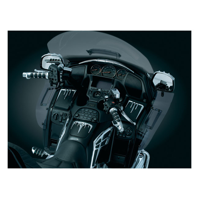 KURYAKYN GLOVE BOX ACCENTS CHROME 8080717