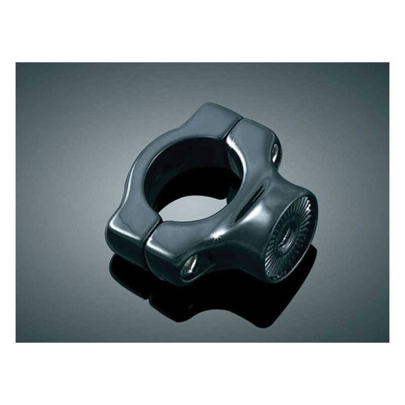 SIDE MOUNT LIC. PLATE CLAMP, BLACK 8081261