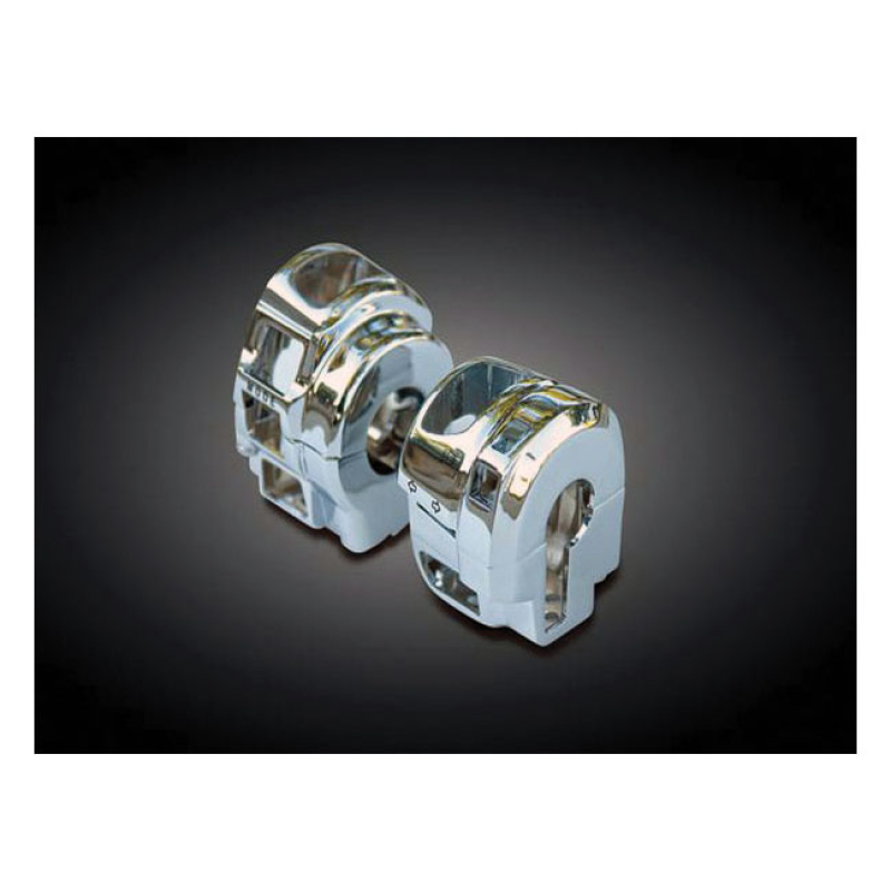 CHROME SWITCH HOUSINGS FOR SUZUKI 8082411