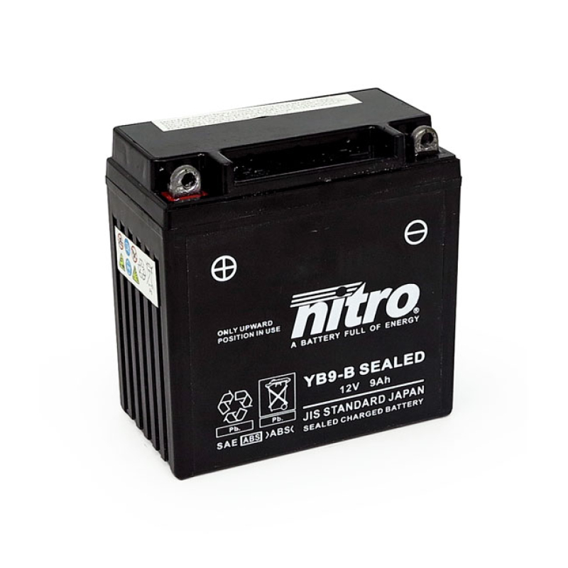 NITRO SEALED YB9-B AGM BATTERY 8110454