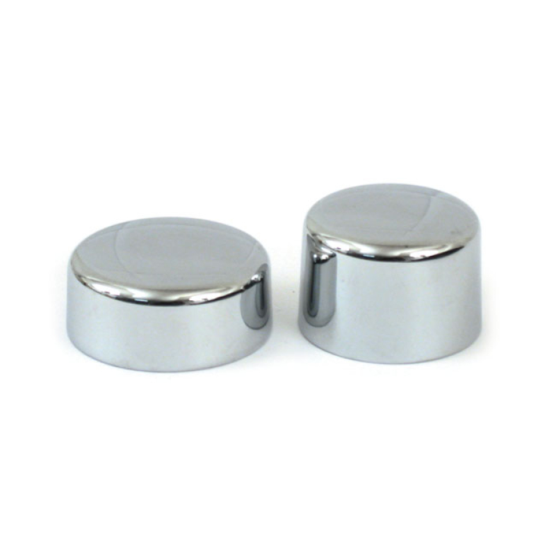 REAR AXLE NUT CAP KIT CHROME, 2 PIECE KIT 900630