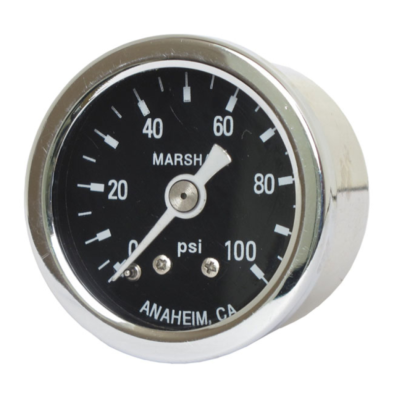 MARSHALL OIL PRESSURE GAUGE 0-100 PSI 900827