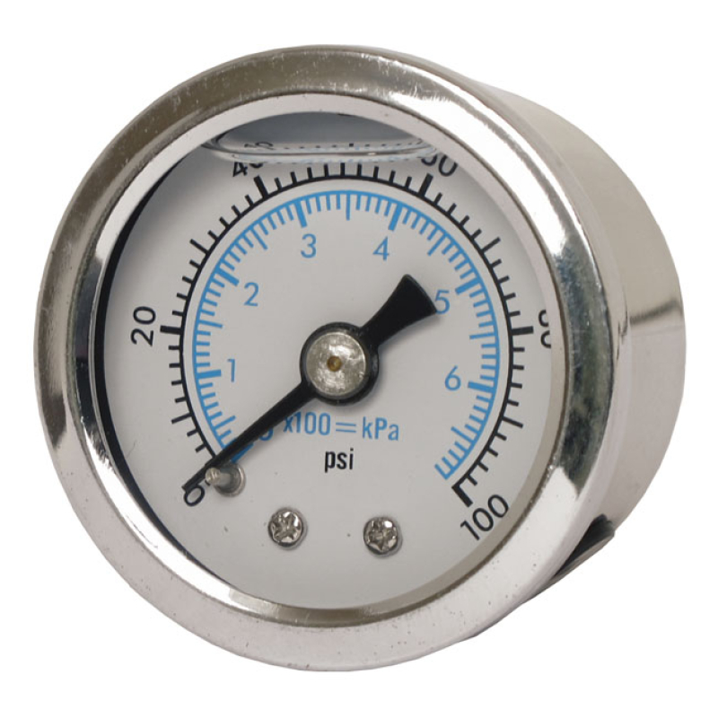 ÖLJYNPAINEMITTARI - MARSHALL OIL PRESSURE GAUGE 0-100 PSI 900834