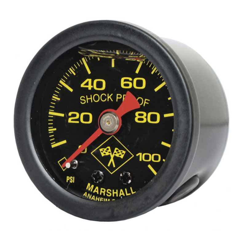 MARSHALL OIL PRESSURE GAUGE 0-100 PSI 900839