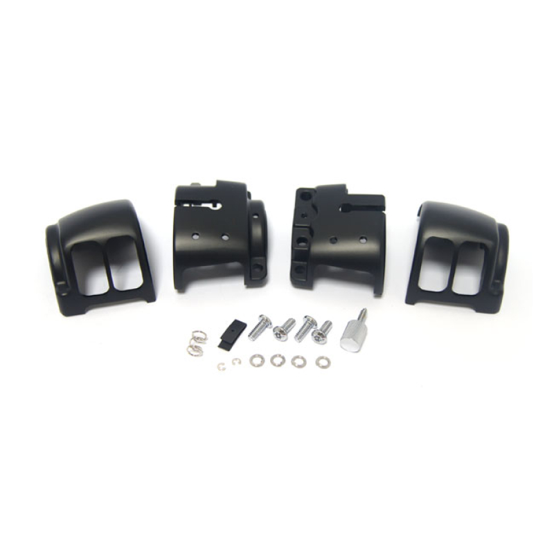 SWITCH HOUSING SET. BLACK WITHOUT SWITCHES & WIRING. OEM STYLE SWITCHE 901156