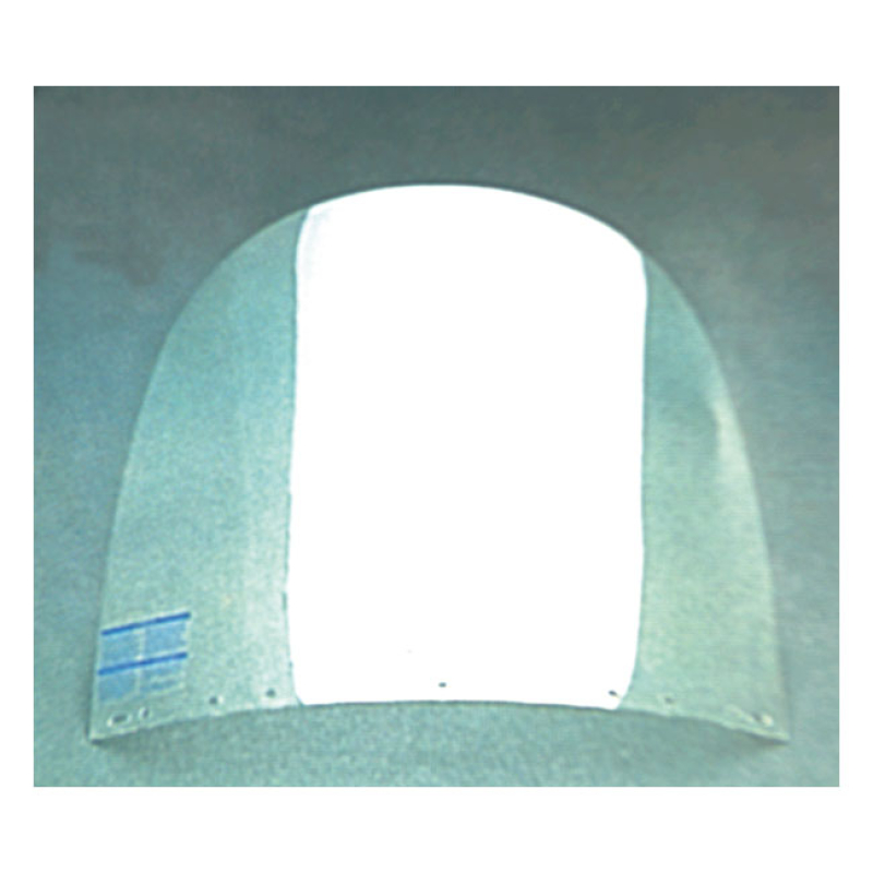 NATIONAL CYCLE, WINDSHIELD UPPER 17 1/4 INCH STOCK REPLACEMENT, CLEAR 901202