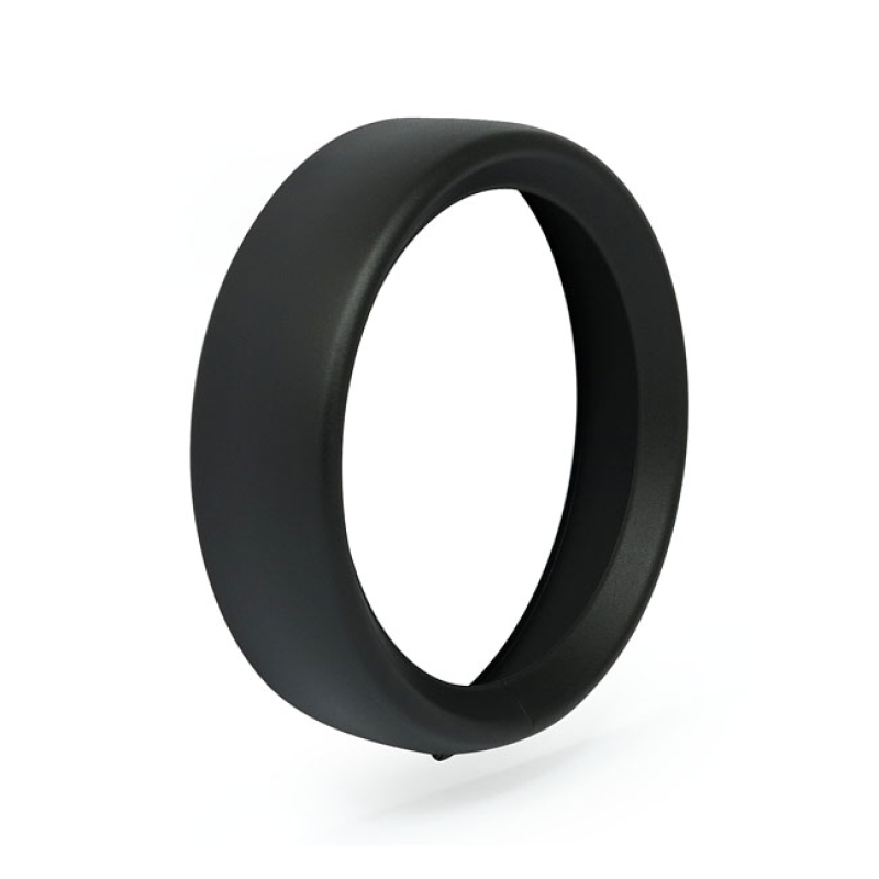 RECESSED TRIM RING. 7" HEADLAMP. BLACK WRINKLEOPTICALLY ELONGATES THE 901386