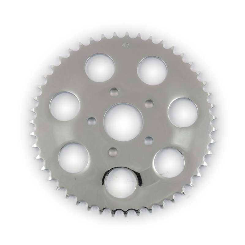 REAR SPROCKET, CHROME. 47T 901395