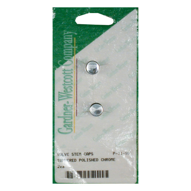 GW, TAPERED VALVE STEM CAP. CHROME 901556