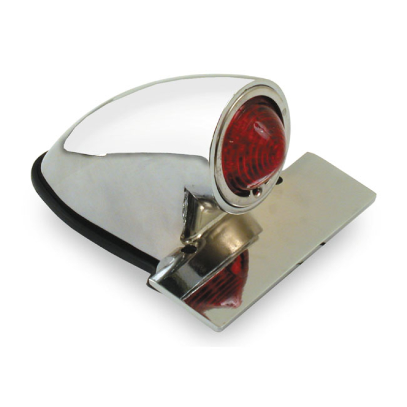 SPARTO LED TAILLIGHT. POLISHED POLISHED ALUMINUM. LED LIGHTED FOR SUPE 901805