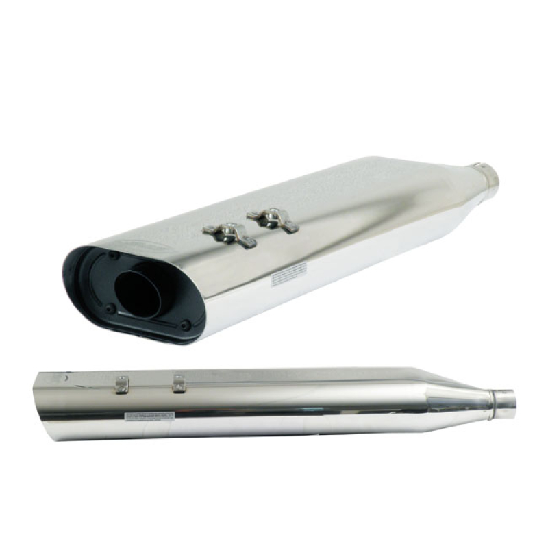 S&S SLIP-ON PERFORMANCE OVAL MUFFLERS 902209