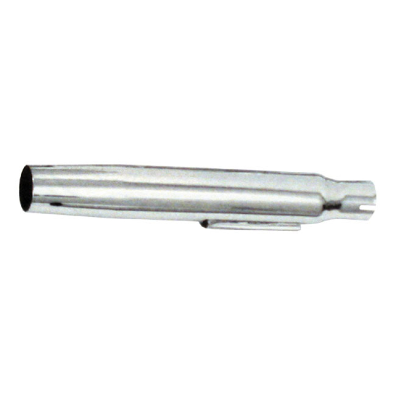 PAUGHCO, REPLACEMENT MUFFLER. TAPERED. CHROME FRONT. OEM STYLE REPLACE 902226