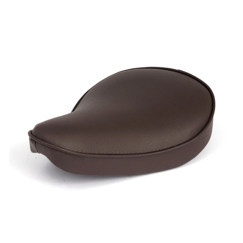 FITZZ, CUSTOM SOLO SEAT. BROWN. SMALL. 6CM THICK BROWN VINYL. SMOOTH U 903003