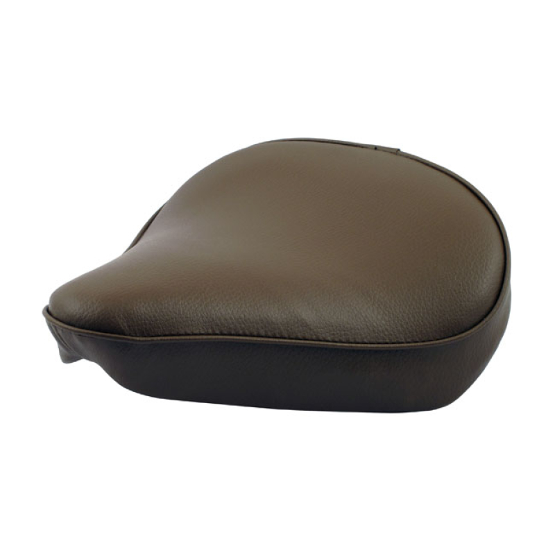 FITZZ, CUSTOM SOLO SEAT. BROWN. LARGE. 6CM THICK BROWN VINYL. SMOOTH U 903004