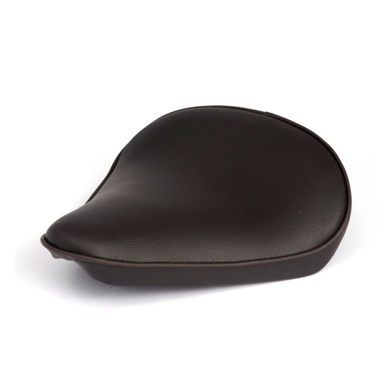 FITZZ, CUSTOM SOLO SEAT. BROWN. LARGE. 4CM THICK BROWN VINYL. SMOOTH U 903269