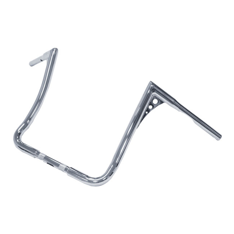 1-1/4" HOLD-ON HANDLEBAR, 15.5" RISE CHROME 904052