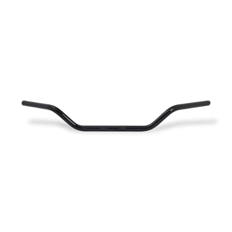 EARLY GLIDE STYLE HANDLEBAR 1" GLOSS BLACK GLOSS BLACK FINISHED STEEL. 904138