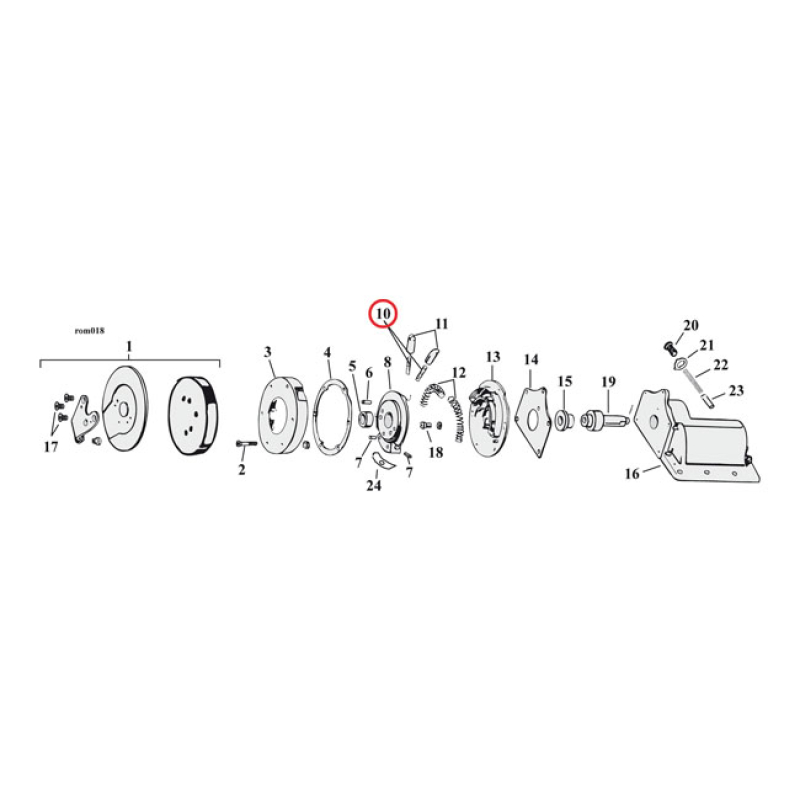 EASTERN SPRING, SHIFTER PAWL 904235