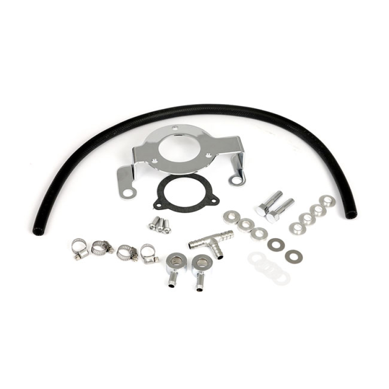 AIR CLEANER ADAPTER BRACKET KIT. CHROME INCLUDES AIR CLEANER ADAPTER B 905039