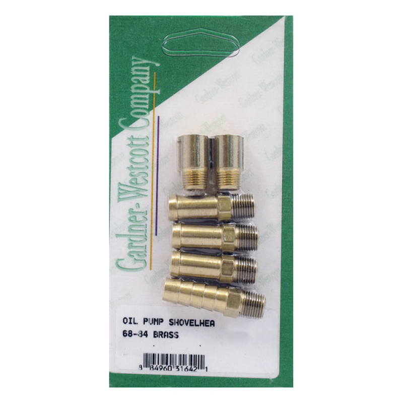 GARDNER-WESTCOTT, OIL PUMP LINE FITTING KIT. BRASS SOLID BRASS. WITH 905307