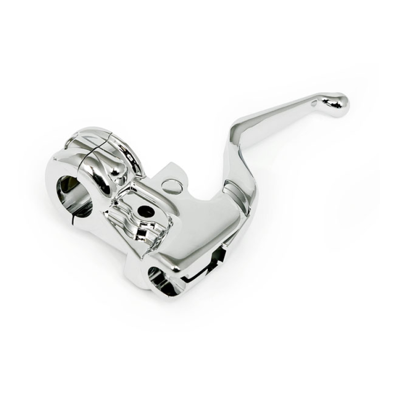 CLUTCH LEVER ASSEMBLY. CHROME OEM STYLE REPLACEMENT HANDLEBAR CLUTCH L 905439