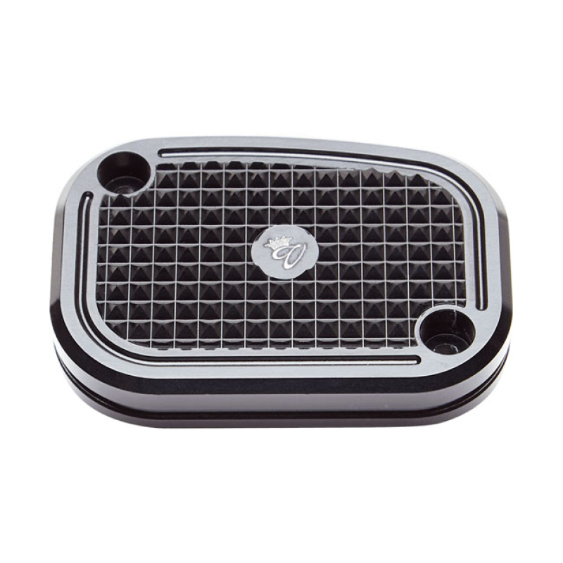 VITY'S DESIGN, DIAMOND HANDLEBAR MASTER CYLINDER COVER. BLCK CLUTCH SI 906301