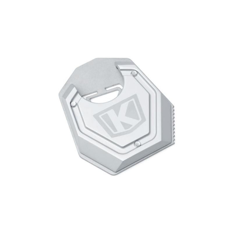 KURYAKYN, LODESTAR KICKSTAND SHOE. BLACK SILVER ANODIZED. THE LARGER F 906363