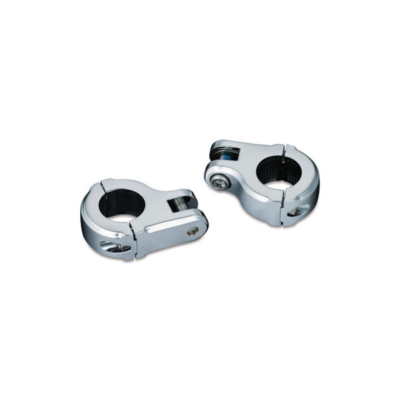 KURYAKYN, BRUTE HIGHWAY PEG MOUNTS. CHROME USED TO INSTALL ANY TRADITI 906424