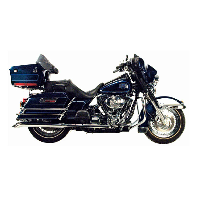 PAUGHCO, INDEPENDENT DUAL HEAD PIPES. CHROME STOCK 1-3/4" DIAMETER CRO 906462