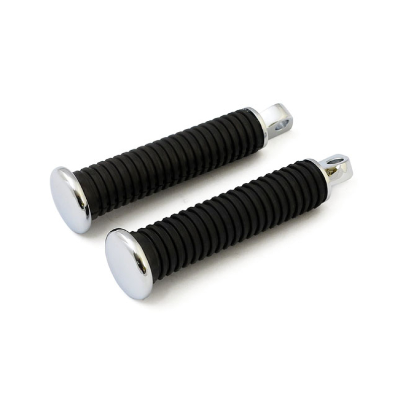 EXTENDED FOOTPEGS WITH CHROME ENDCAPS 907355