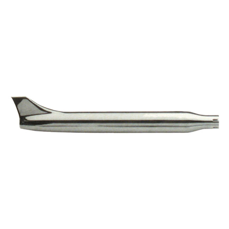 PAUGHCO, SMOOTH 3" ROCKET FISHTAIL MUFFLER. 31" CHROME. A SEAMLESS SMO 908653