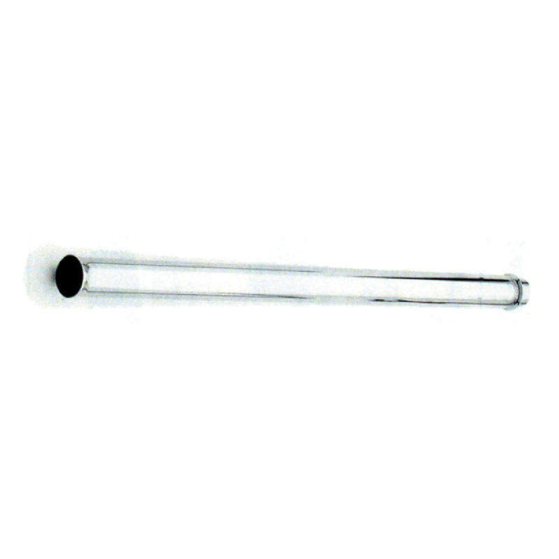 PAUGHCO, TAILPIPE EXTENSION. 31" FLARED TIP. CHROME FITS LEFT & RIGHT. 908681