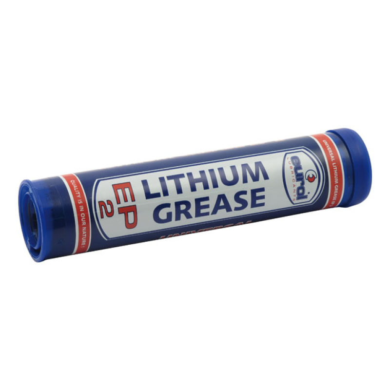 EUROL, LITHIUM GREASE EP2 400 GRAM GREASE GUN CARTRIDGE. LIGHT YELLOW 909755