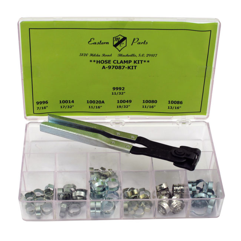 CRIMP STYLE HOSE CLAMP & PLIER SET STOCK REPLACEMENT CRIMP STYLE OIL & 910079