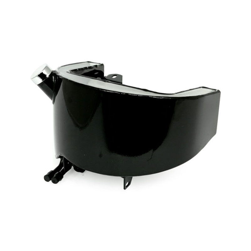 SOFTAIL OIL TANK STEEL; BLACK PAINTED; OEM STYLE 910212