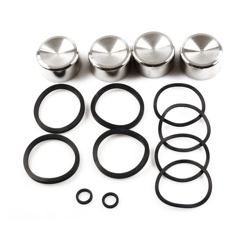 CALIPER PISTON & SEAL KIT, FRONT/REAR 4-PISTON 910442