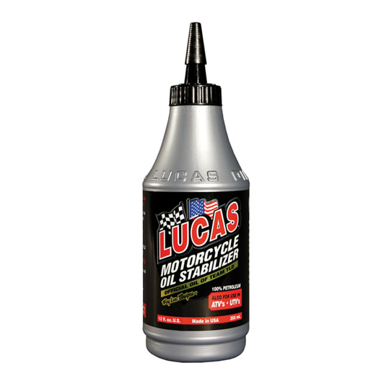 LUCAS, HEAVY DUTY OIL STABILIZER. MINERAL, 355CC BOTTLE 910481