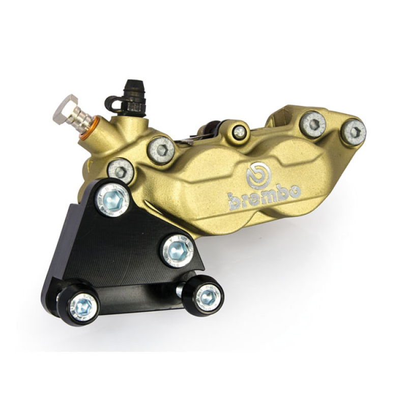 FREE SPIRITS FRONT CALIPER & BRACKET HIGH QUALITY GOLD ANODIZED BREMBO 911359