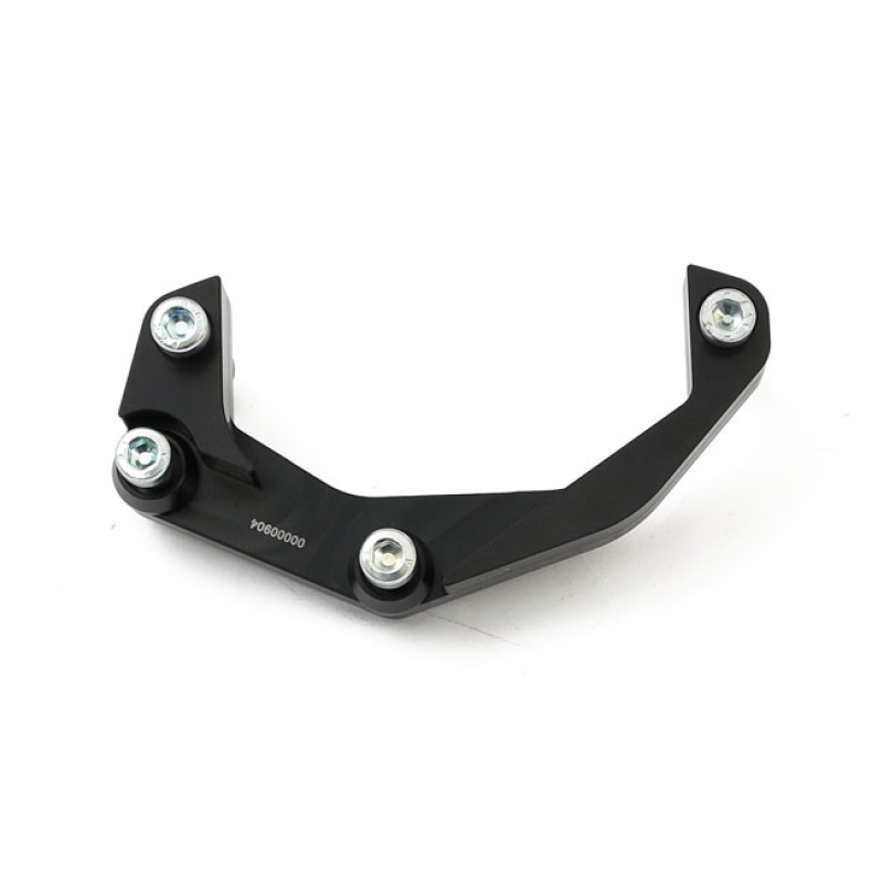 FREE SPIRITS, XG CALIPER BRACKET. FRONT CNC MACHINED ALUMINUM. BLACK A 911360
