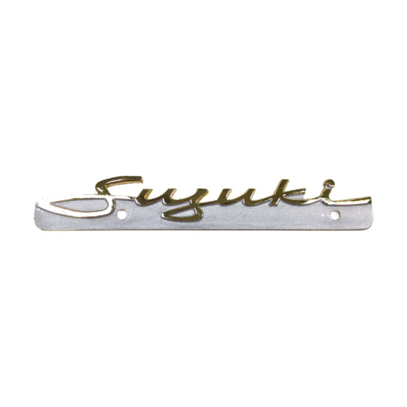 SUZUKI SIDE COVER EMBLEM, GOLD 913286