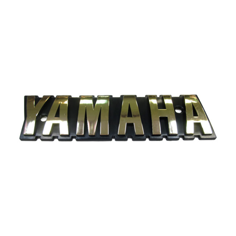 YAMAHA FUEL TANK EMBLEM, GOLD 913289