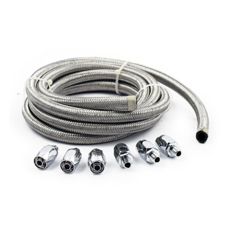 OIL LINE & FITTING KIT, BRAIDED STEEL 914277