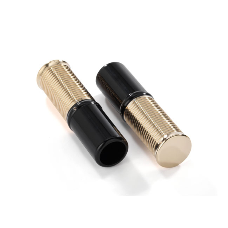 KUSTOM TECH, FL HANDLEBAR GRIP SET. INT. THROTTLE BLACK ANODIZED ALUMI 914945