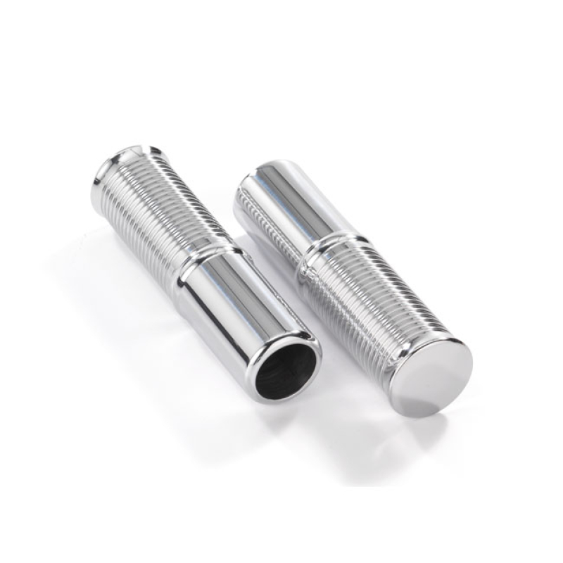 KUSTOM TECH, FL HANDLEBAR GRIP SET. INTERNAL THROTTLE, POL. POLISHED A 914951