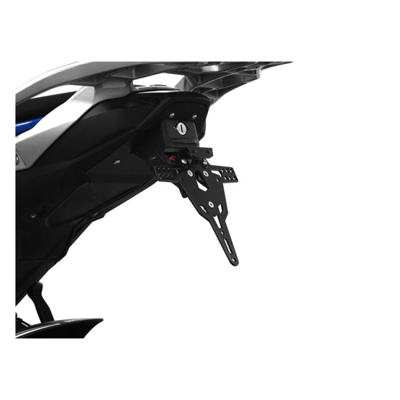 ZIEGER LICENSE PLATE BRACKET PRO BLACK BLACK POWDER COATED LICENSE PLA 914976